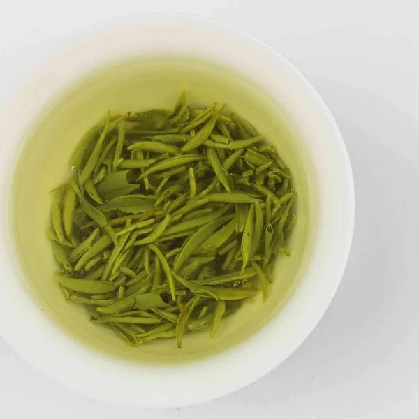 Green Tip Tea (Xinyang Maojian) Brewed