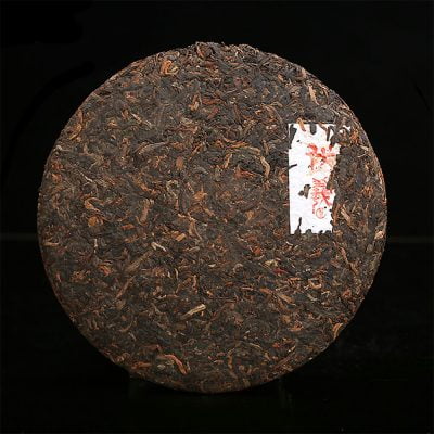 2016年雨林伏羲普洱熟茶 357克 (茶餅)