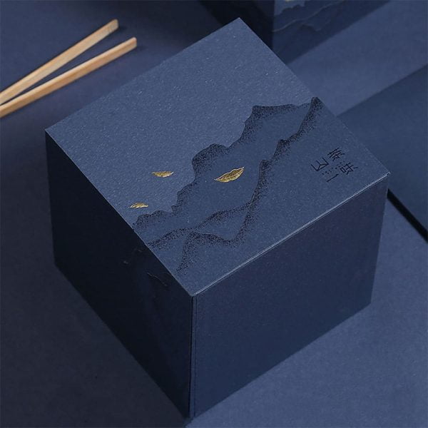 Tea Cube Gift Box (Blue)