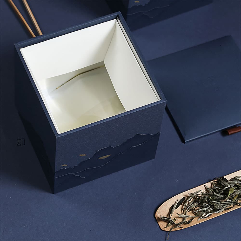 茶方礼盒 (蓝)
