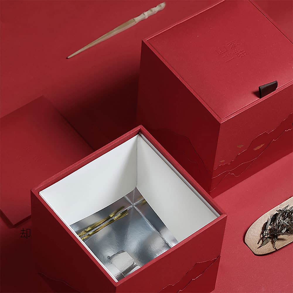 Buy Tea Cube Gift Box (Red) Online in Australia Hey China