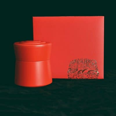單罐茶葉禮盒 (紅色)