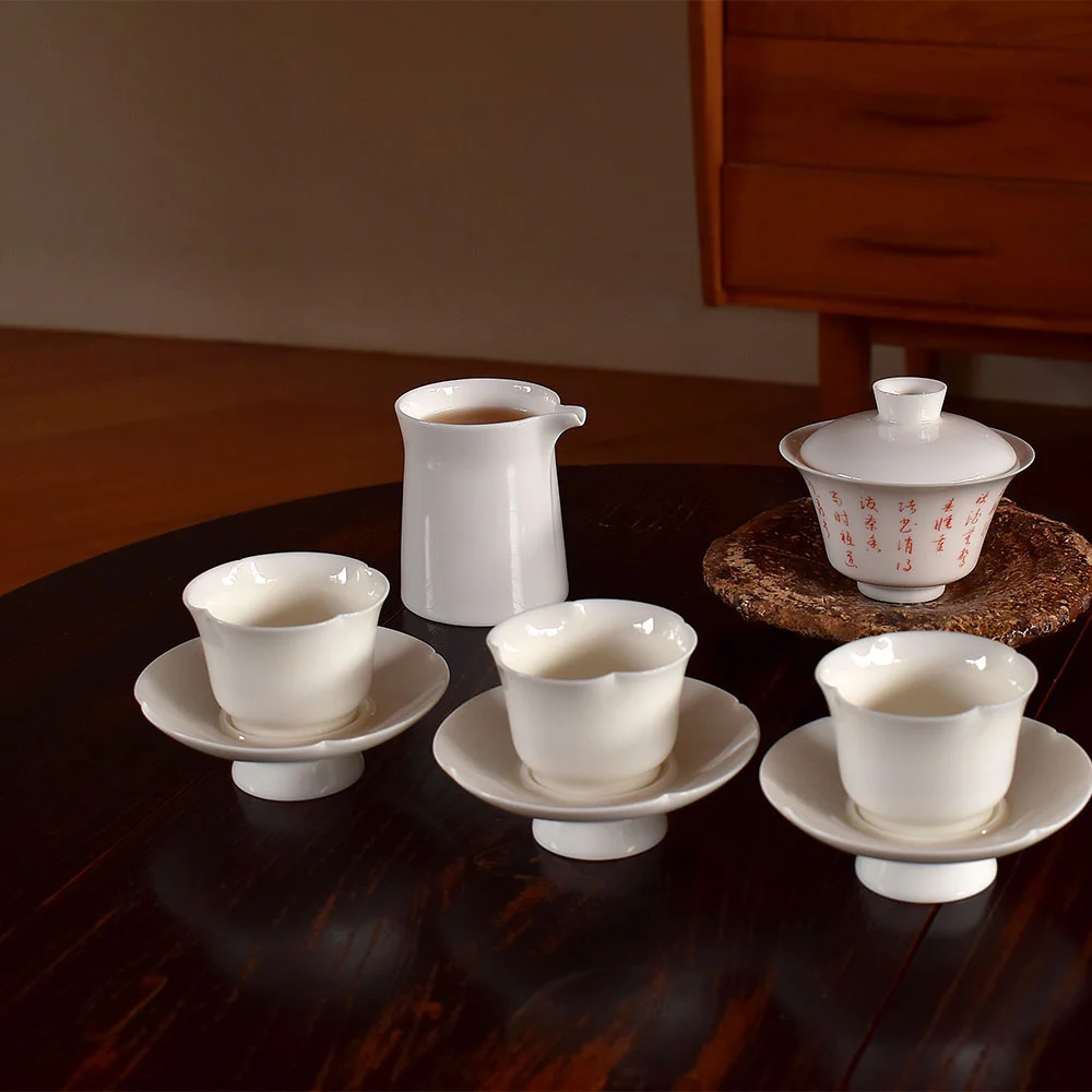 海棠茶盏品茗杯