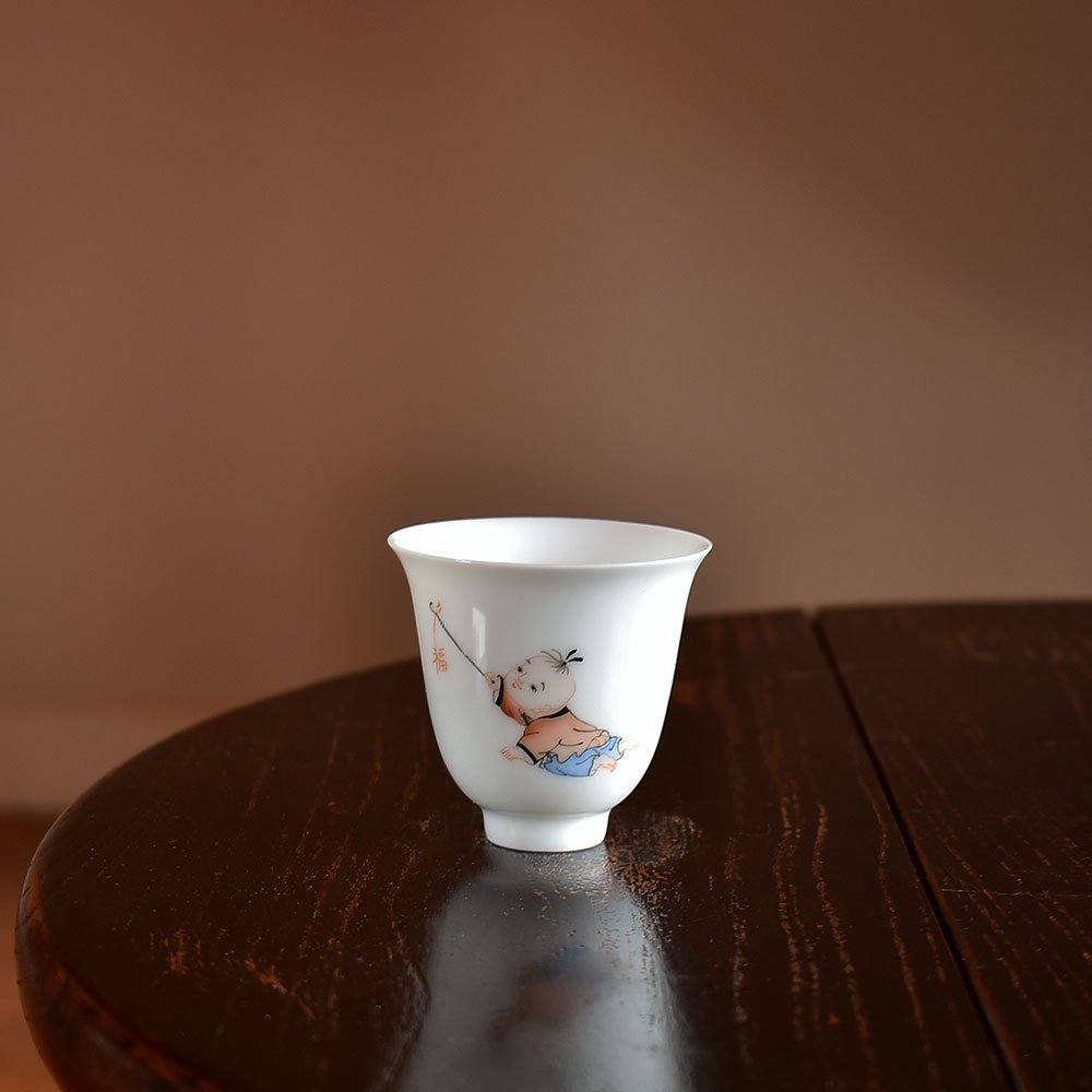 Hand Painted Child Tea Cup