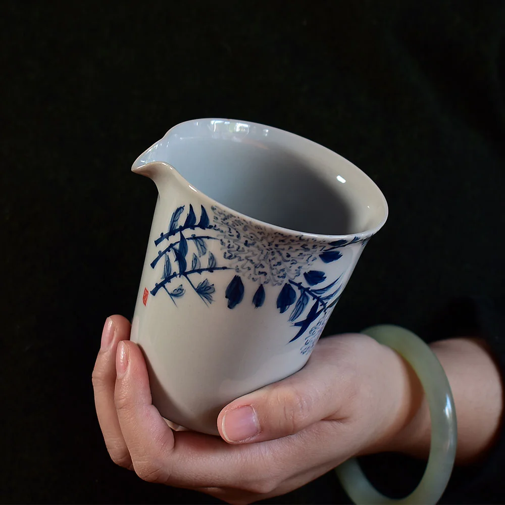 Handmade Vintage Hydrangea Fair Cup
