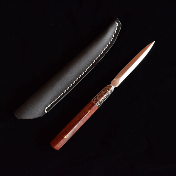 The Red Rosewood Tea Knife