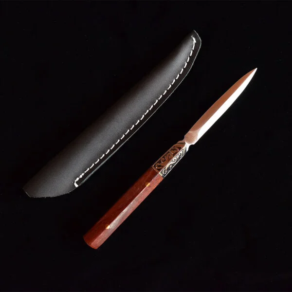 The Red Rosewood Tea Knife