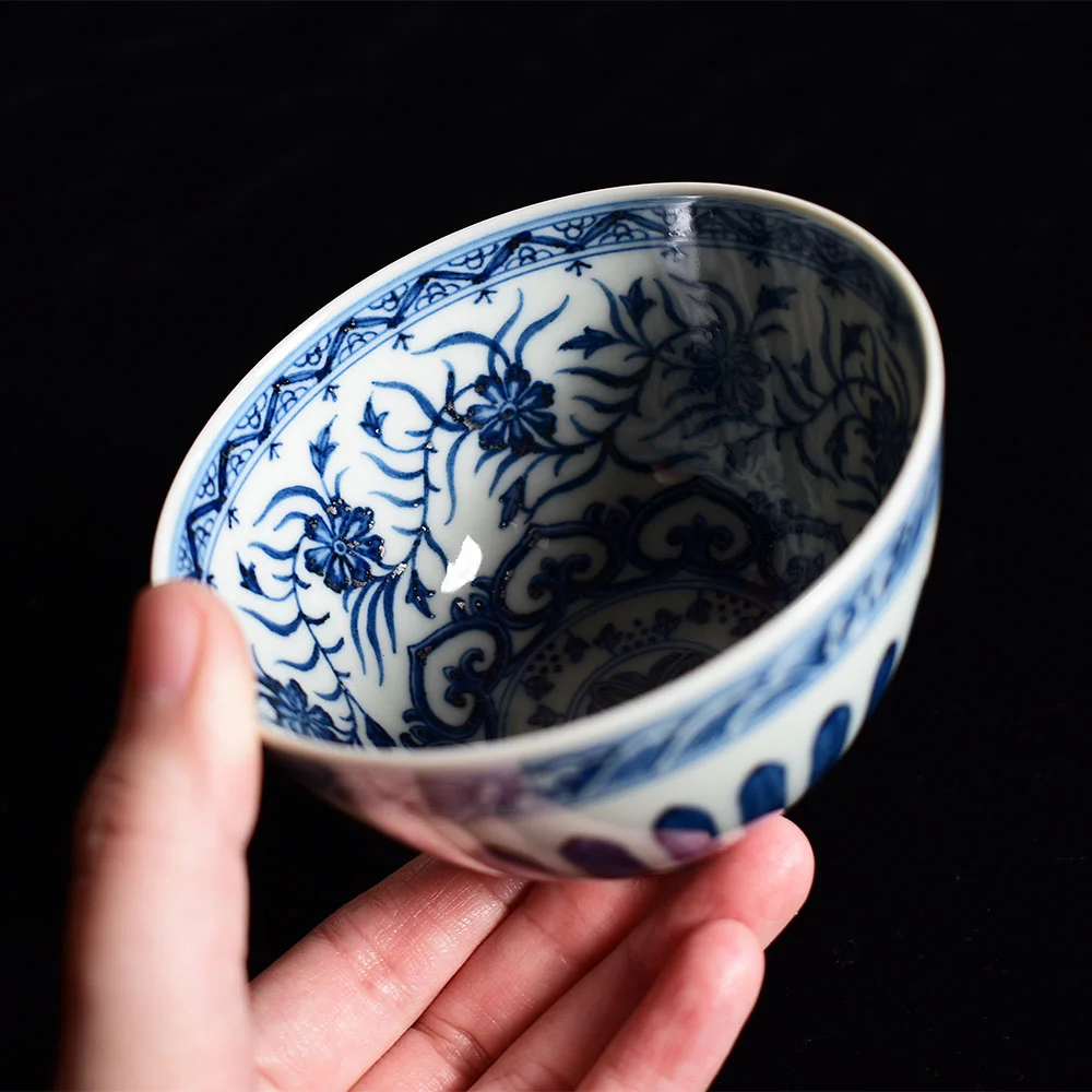Hand Painted Juban Chicken Heart Tea Cup