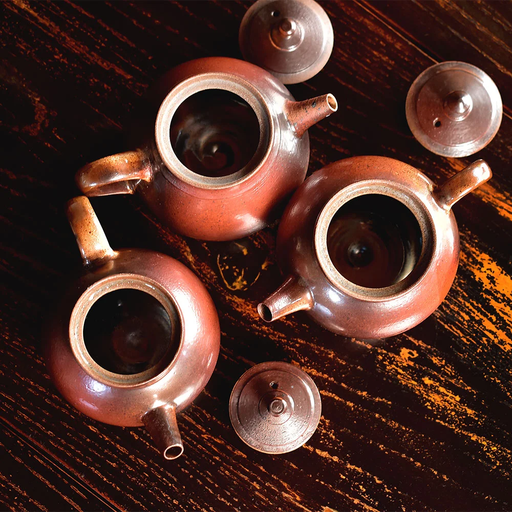 Handmade Wood Fired Beauty Teapot