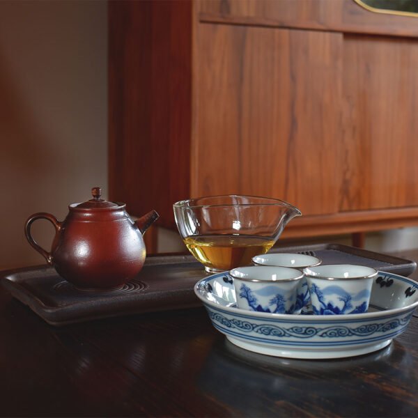 Handmade Wood Fired Beauty Teapot - Drop