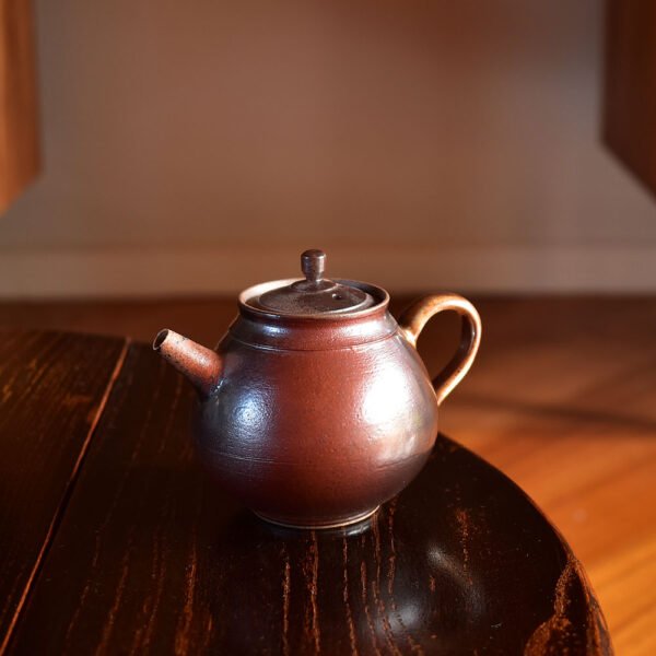 Handmade Wood Fired Beauty Teapot - Drop