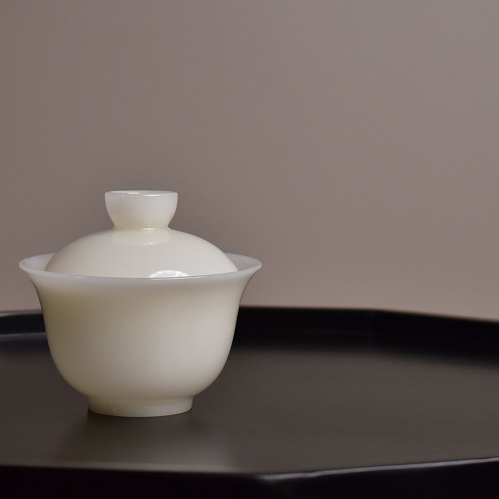 Ice-Jade Yuanbao San Cai Gaiwan