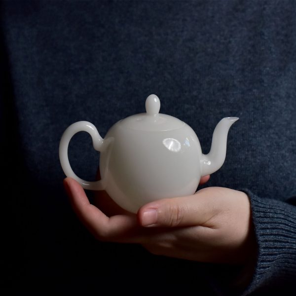 Jade Porcelain Beauty Shoulder Teapot